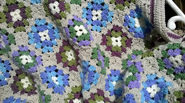 granny square blanket