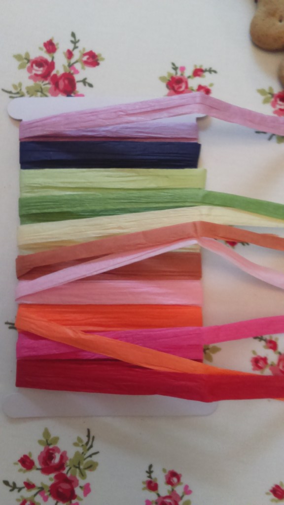 raffia, or ribbon