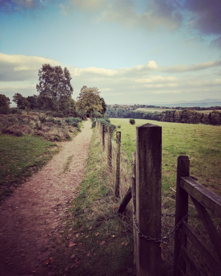 British countryside in the Autumn