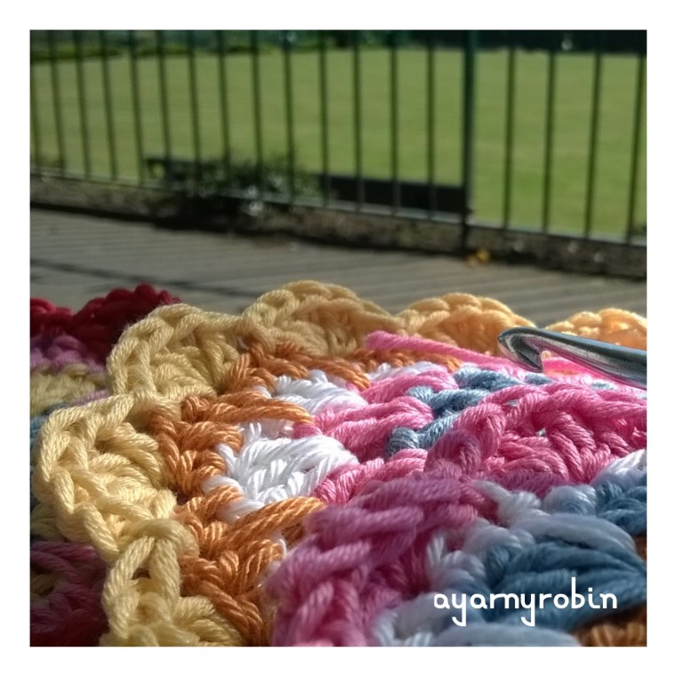 crochet al fresco