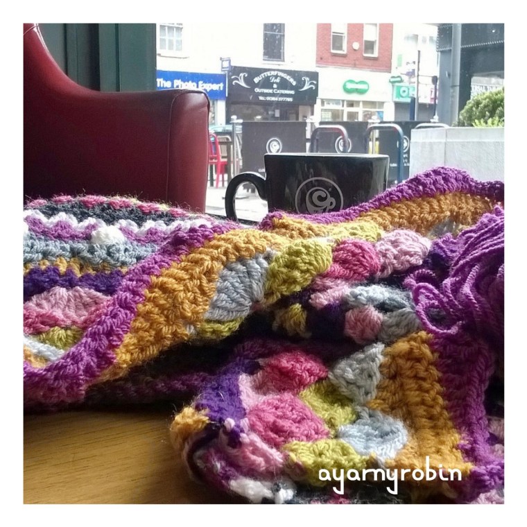 CROCHET MIXED STITCH BLANKET