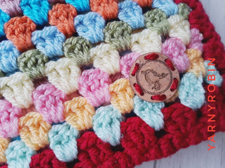 granny stripe baby blanket on etsy