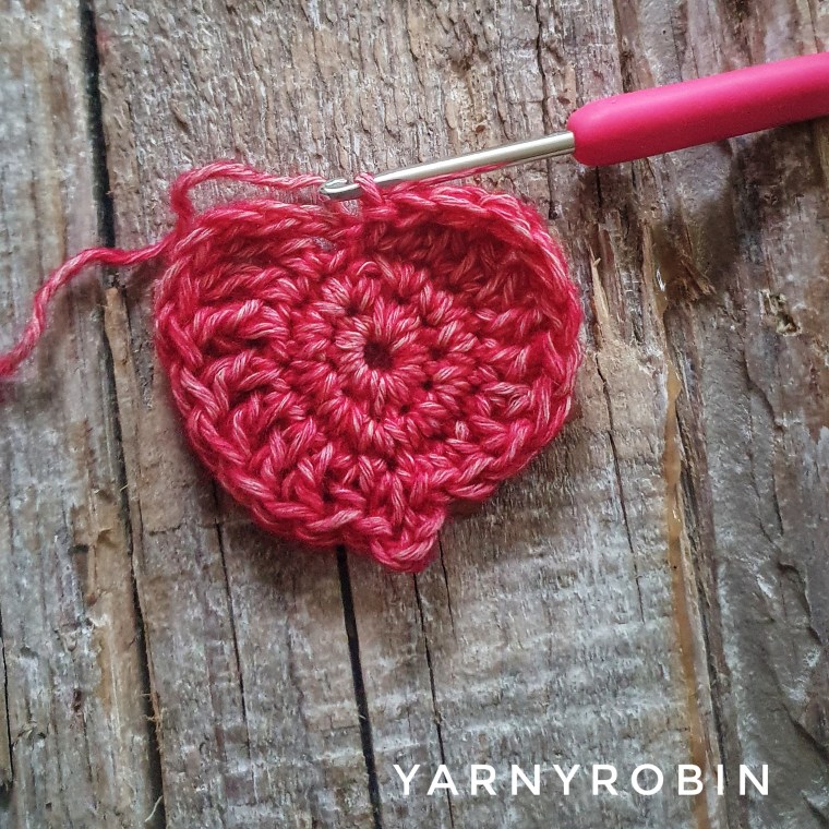 crochet heart