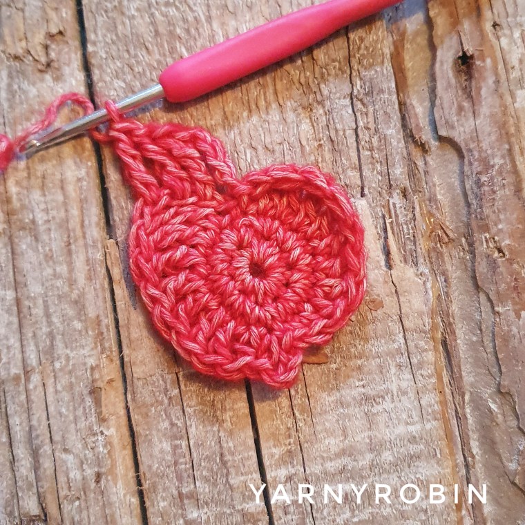 crochet heart
