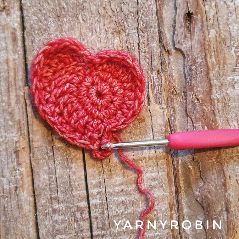 crochet heart